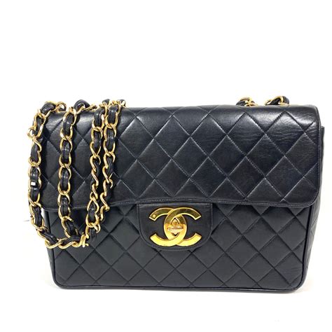 chanel jumbo xl quilted flap bag|chanel jumbo flap bag vintage.